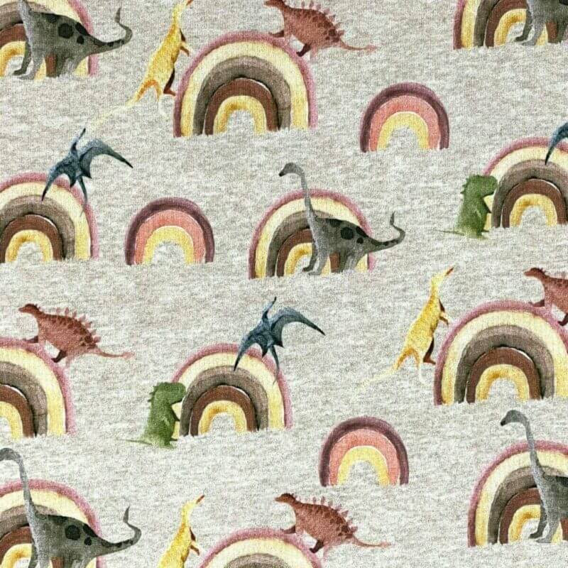 Jersey - Dinosaurer på regnbue
