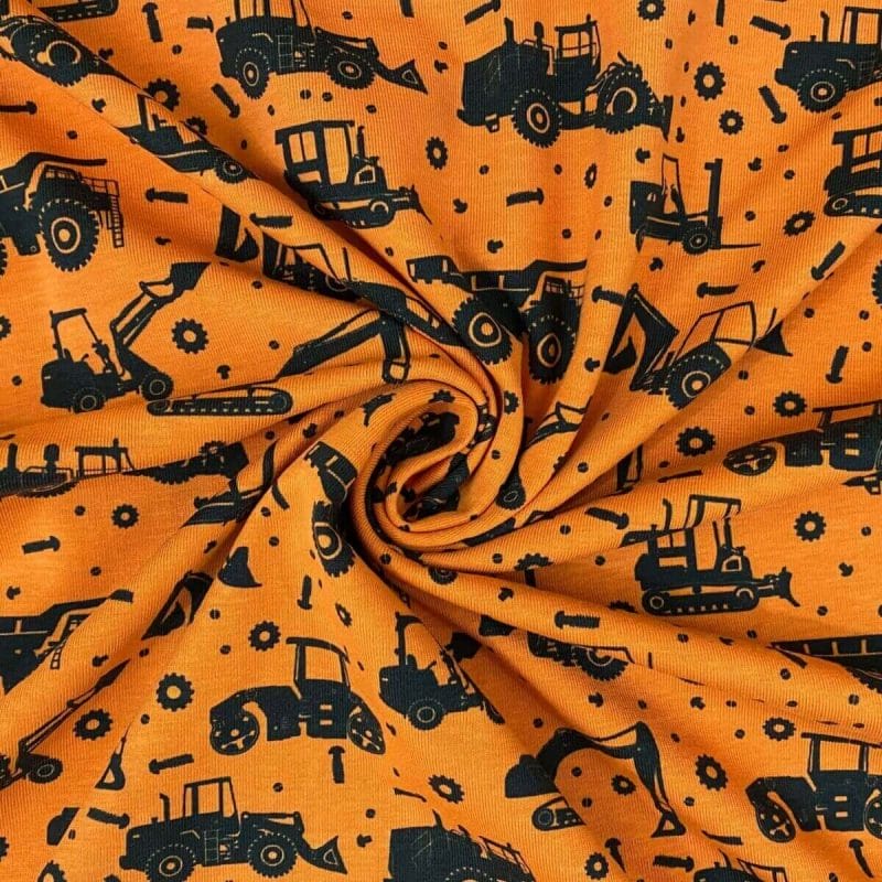 Jersey - Gravemaskiner orange