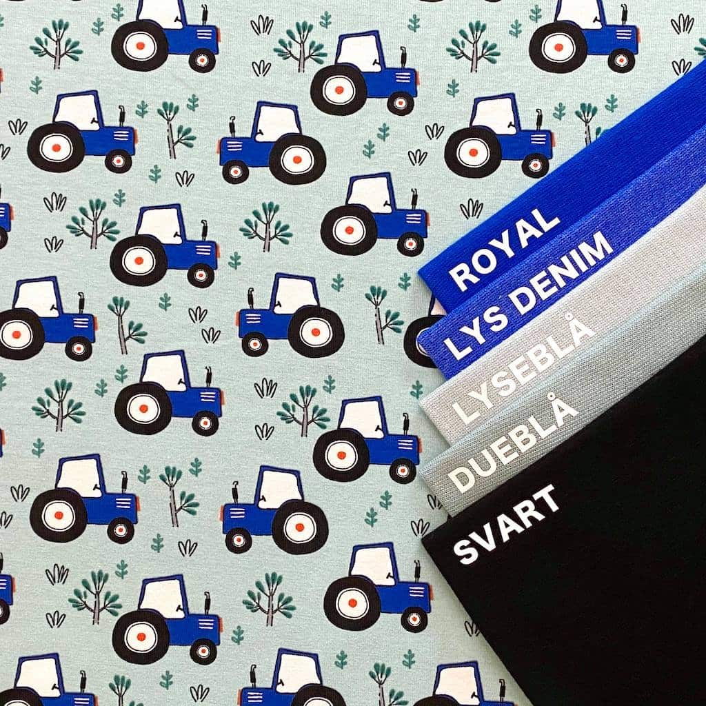Jersey – Blå traktorer