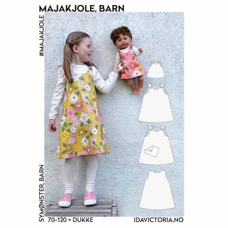Ida Victoria - Majakjole (str. 0-6 år) Mønster, Papir