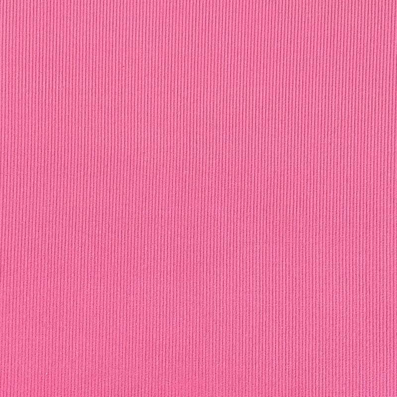 Kordfløyel - Smalstripet rosa