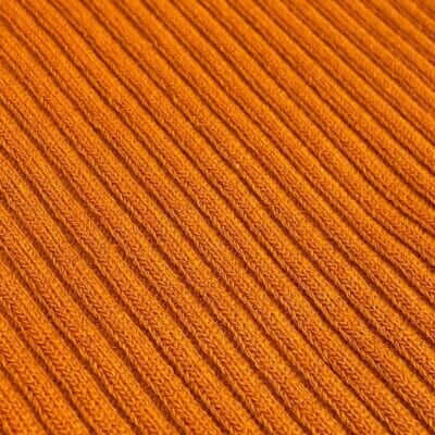 Grovstrikket ribb - Rust