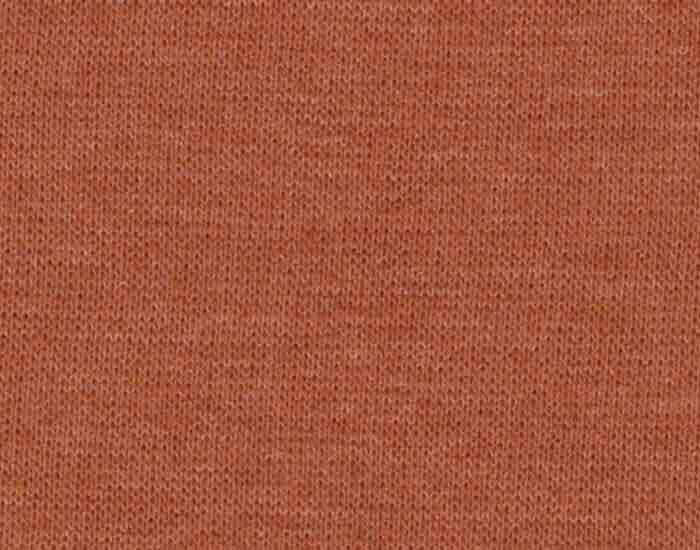 Ensfarget jersey - Rust Melert